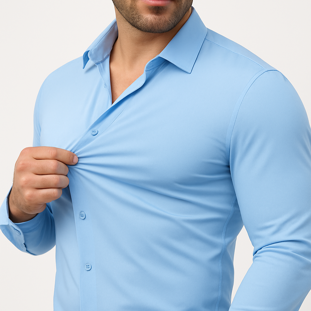 Camisa de Vestir Rachicaco&Co Elástica