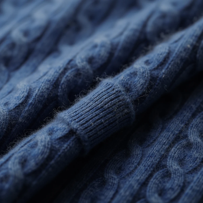 Aspen Cashmere Half-Zip Pullover