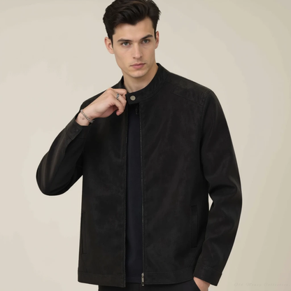 Luxe Suede-Leather Jacket