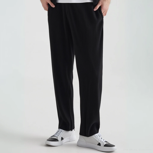 Texture Cotton Pantalon