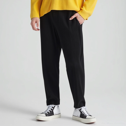 Texture Cotton Pantalon